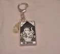 Load image into Gallery viewer, Cat Tarot Keychain Collection — Crystal Major Arcana Charms