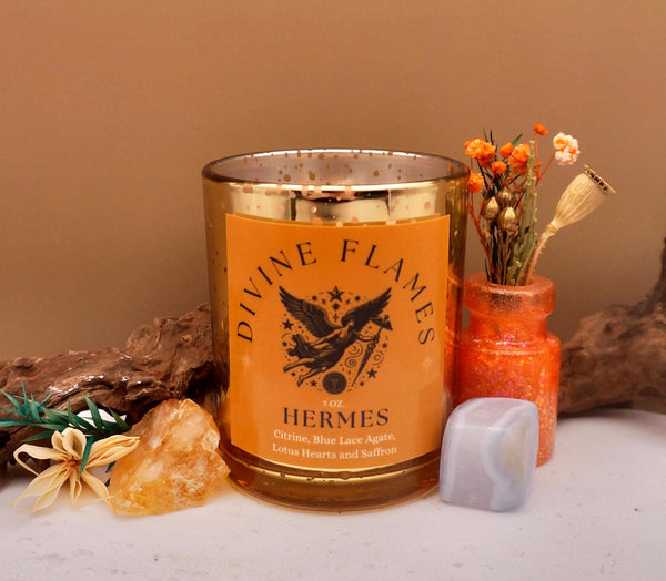 Hermes Candle | God of Travel, Luck & Communication