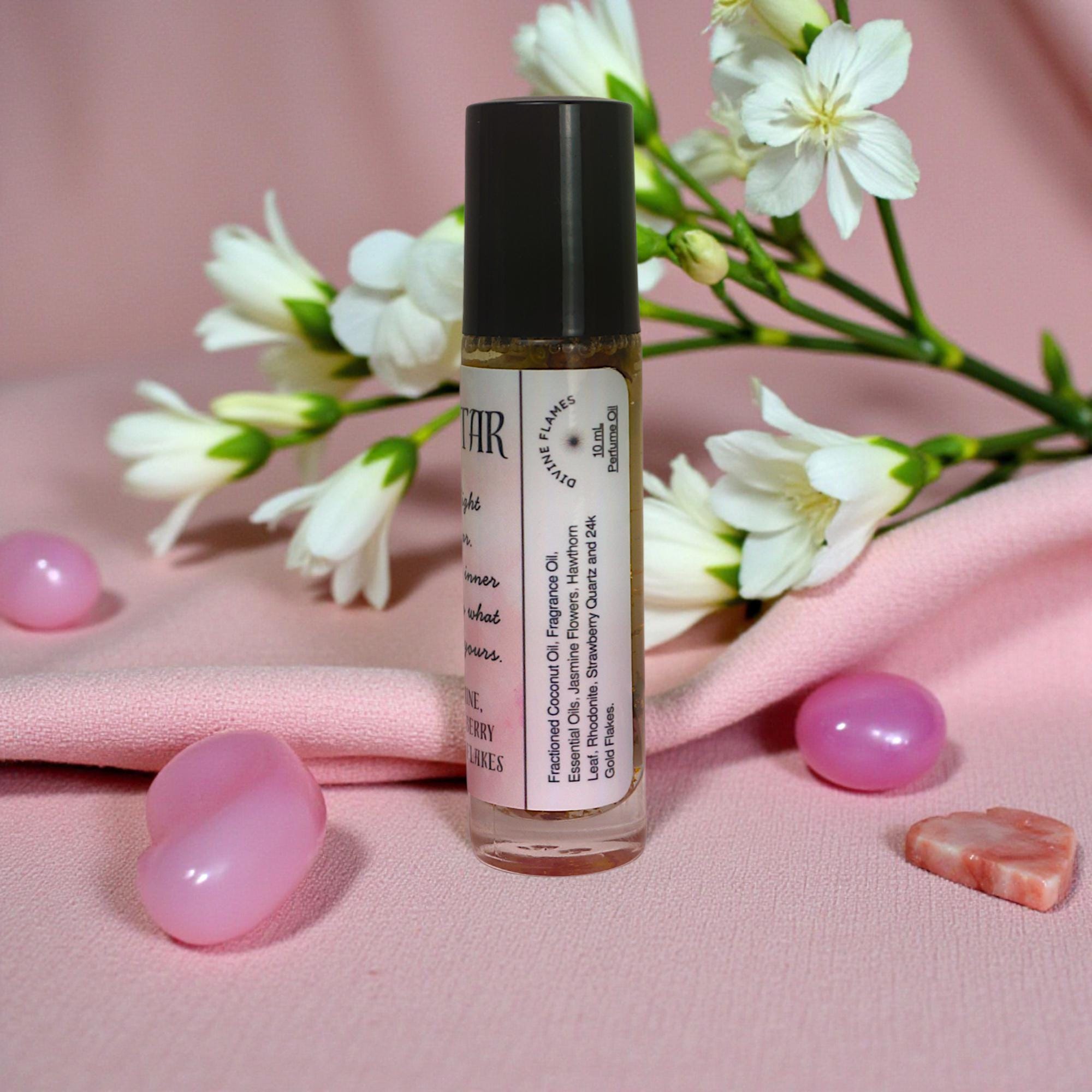 Inner Altar Rollerball Perfume: Self-Love Perfume Oil with 24k Gold