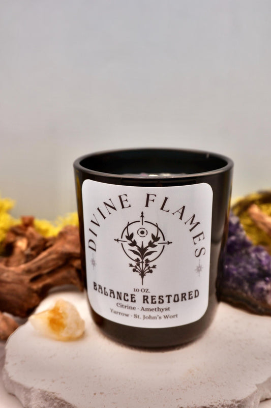 Balance Restored — Harmony & Emotional Healing Candle