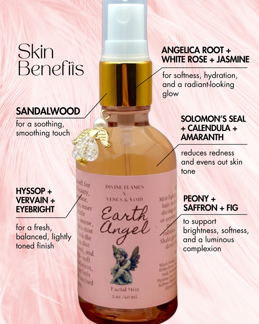 Earth Angel Face Mist Divine Flames X Venus and Void
