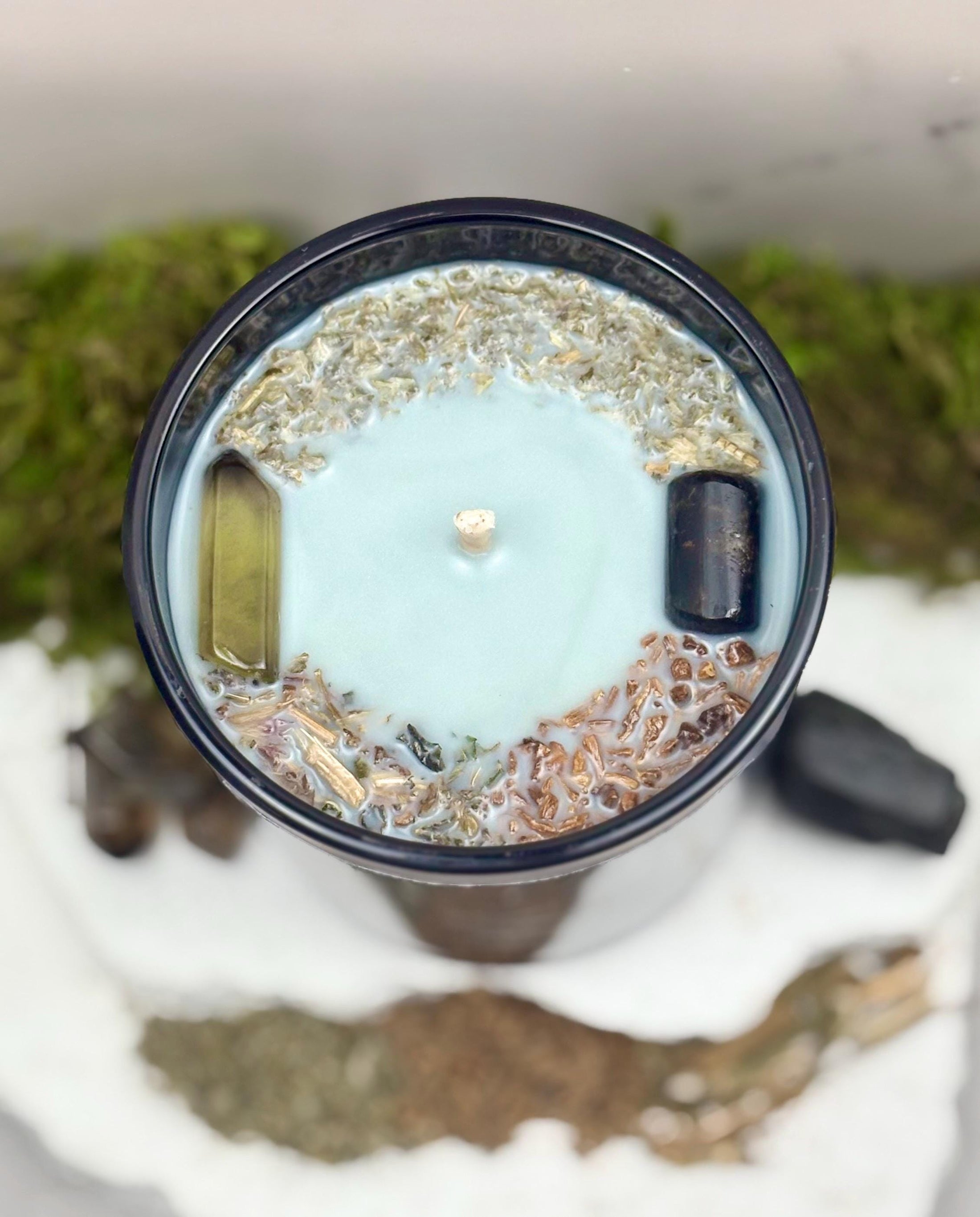 Transmutation Candle— Warding, Alchemy & Anchored Manifestation