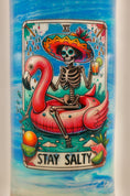 Load image into Gallery viewer, 20 oz. Tumbler - “Stay Salty” Flamingo
