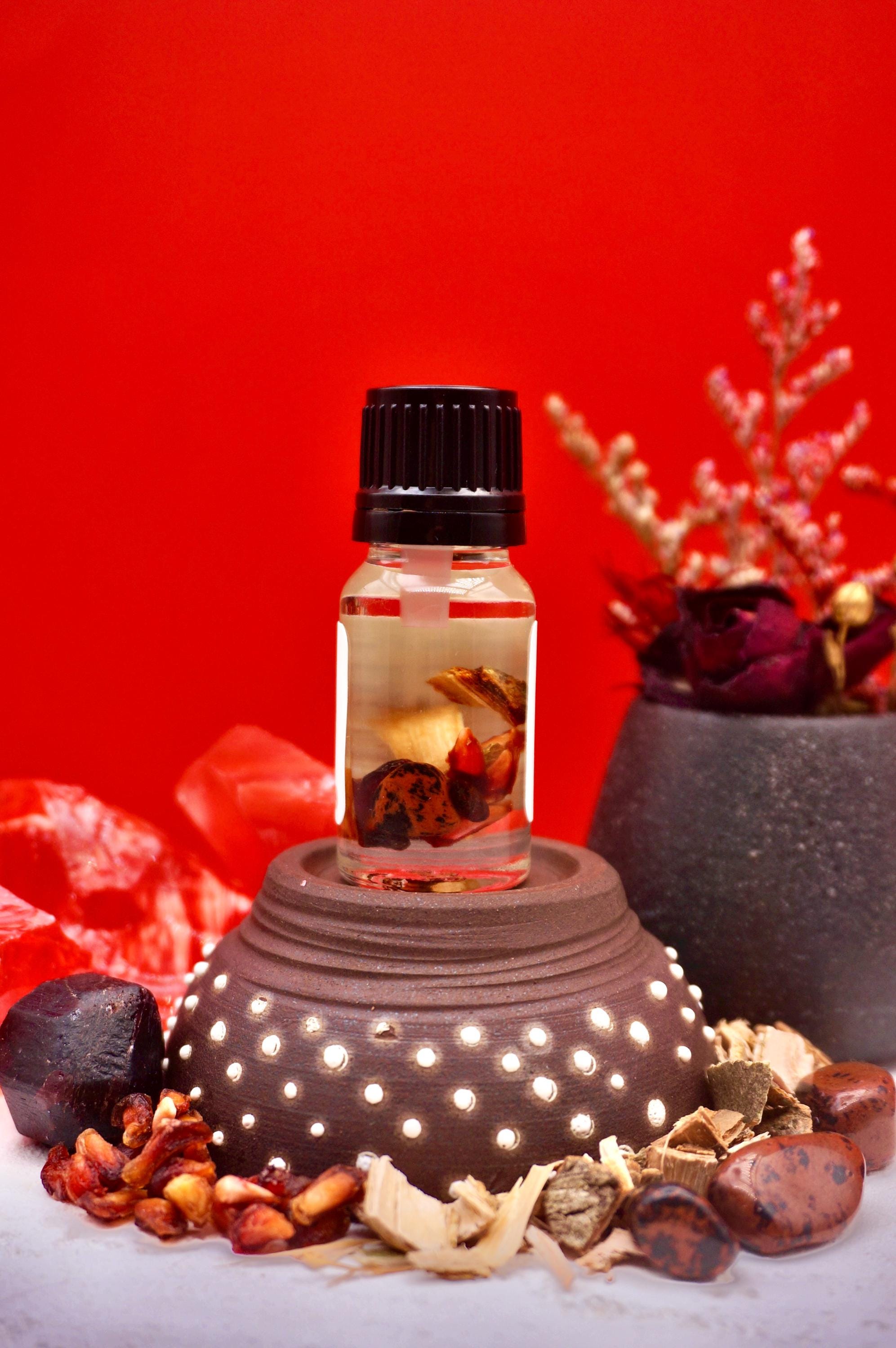 Persephone Oil — Garnet, Mahogany Obsidian, Pomegranate & Willow Bark