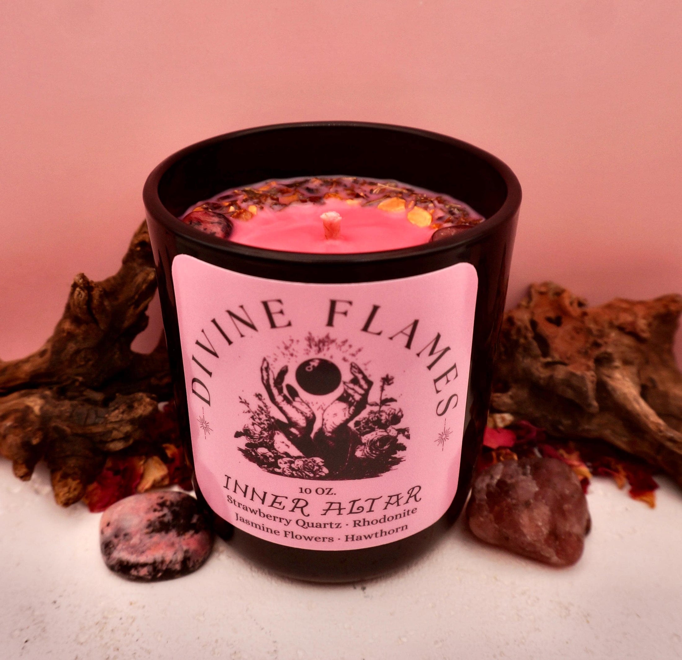 Inner Altar — Self-Love & Glamour Magic Candle