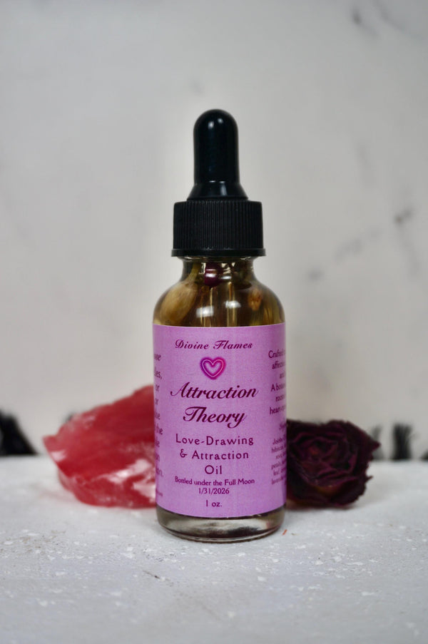 Attraction Theory: Spell Oil for Influence, Desire & Attention