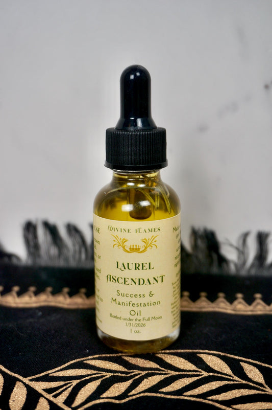 Laurel Ascendant: Victory, Elevation & Authority Ritual Oil