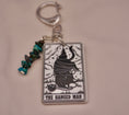 Load image into Gallery viewer, Cat Tarot Keychain Collection — Crystal Major Arcana Charms
