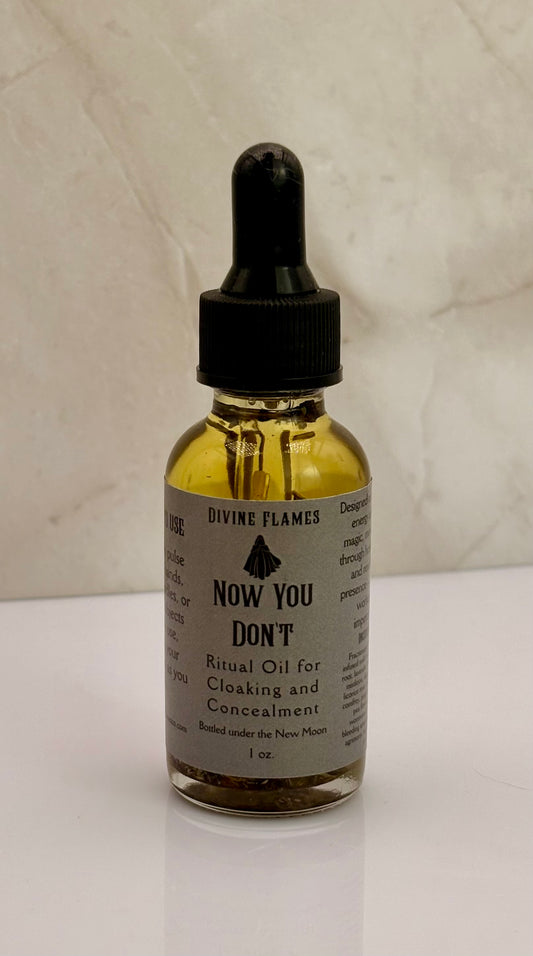 Now You Don't — Cloaking Ritual Oil