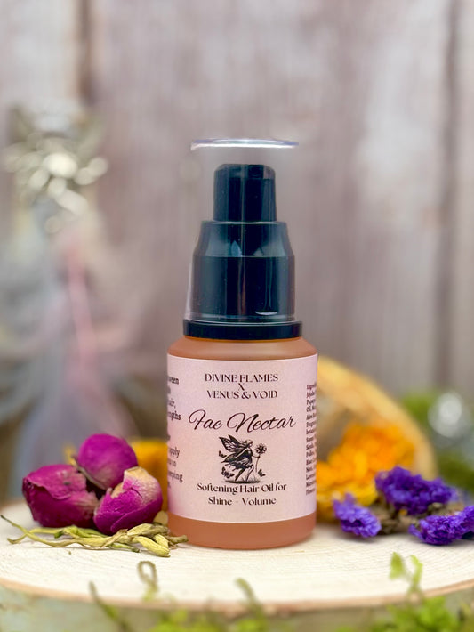 Fae Nectar Hair Oil Divine Flames X Venus and Void