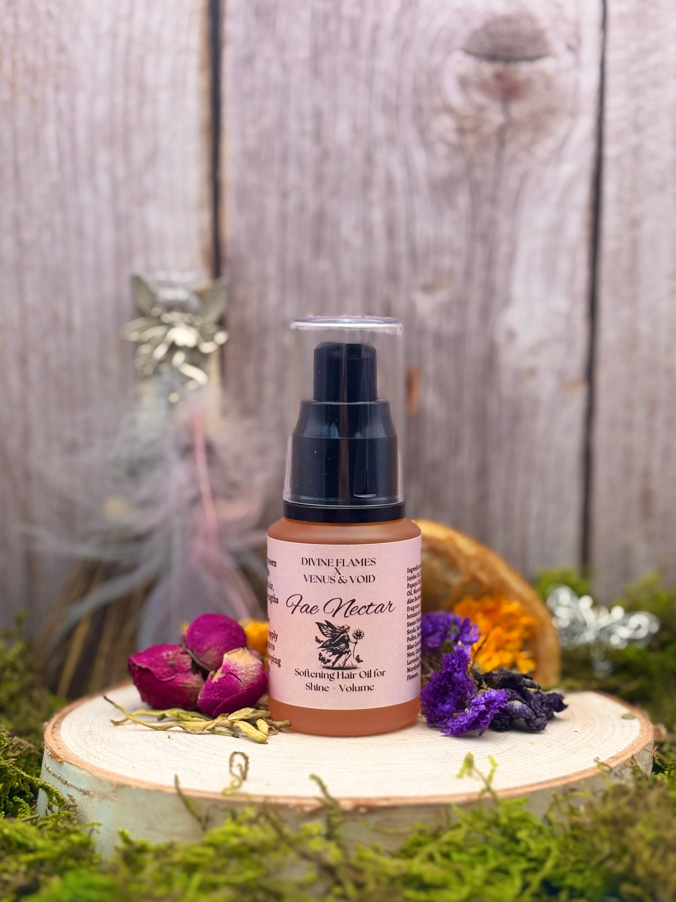 Fae Nectar Hair Oil Divine Flames X Venus and Void
