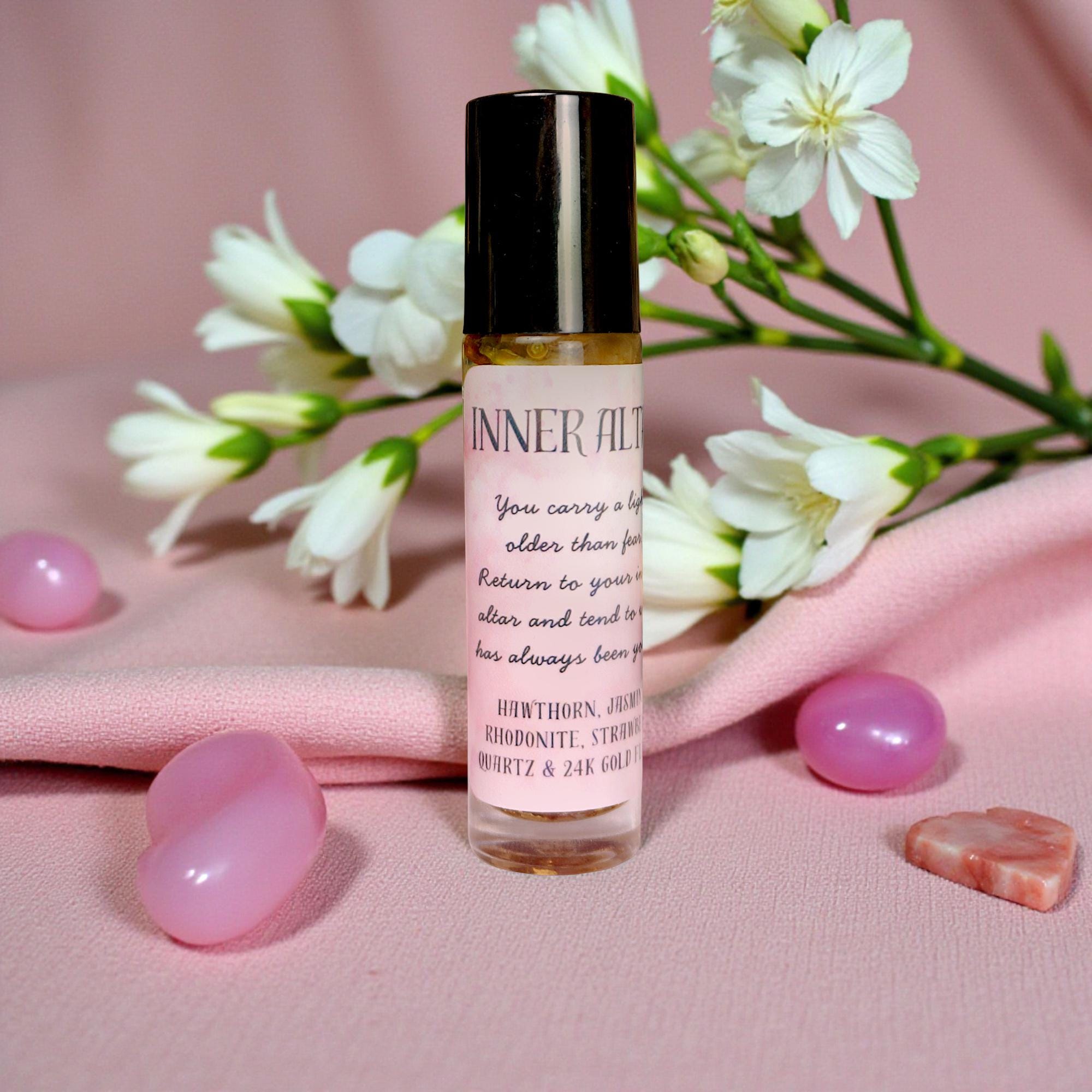 Inner Altar Rollerball Perfume: Self-Love Perfume Oil with 24k Gold