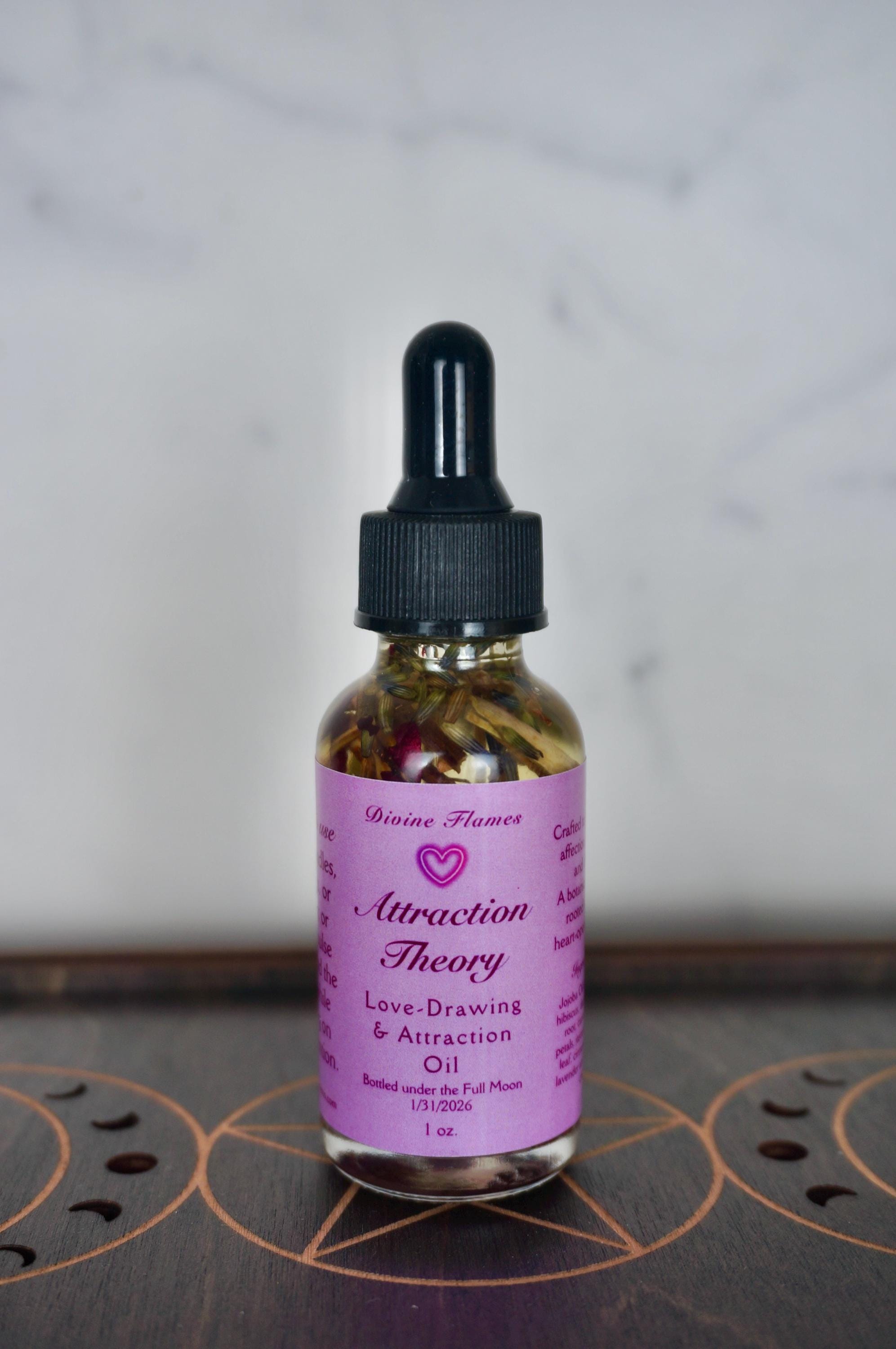 Attraction Theory: Spell Oil for Influence, Desire & Attention