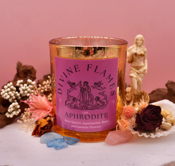 Aphrodite Candle | Goddess of Love and Beauty