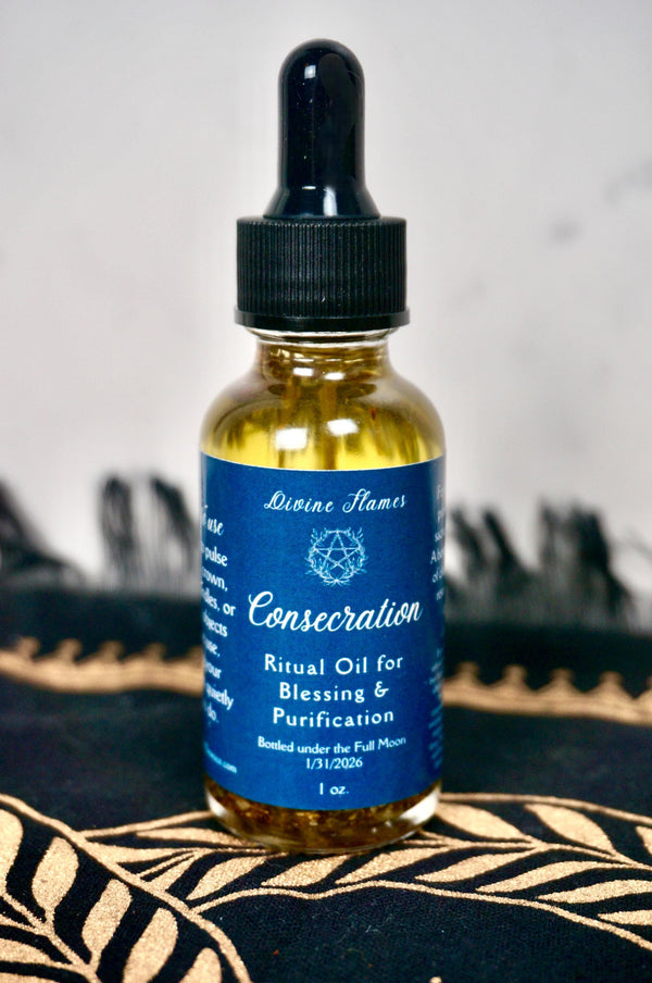Consecration: Sacred Anointing Oil for Blessing